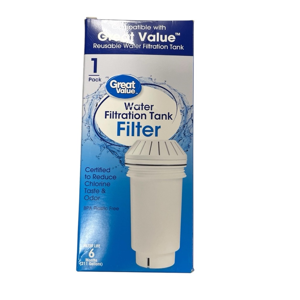 GREAT VALUE Replacement Water Filter GWF3 Alternative Compatible W/Vitapur GWF8
